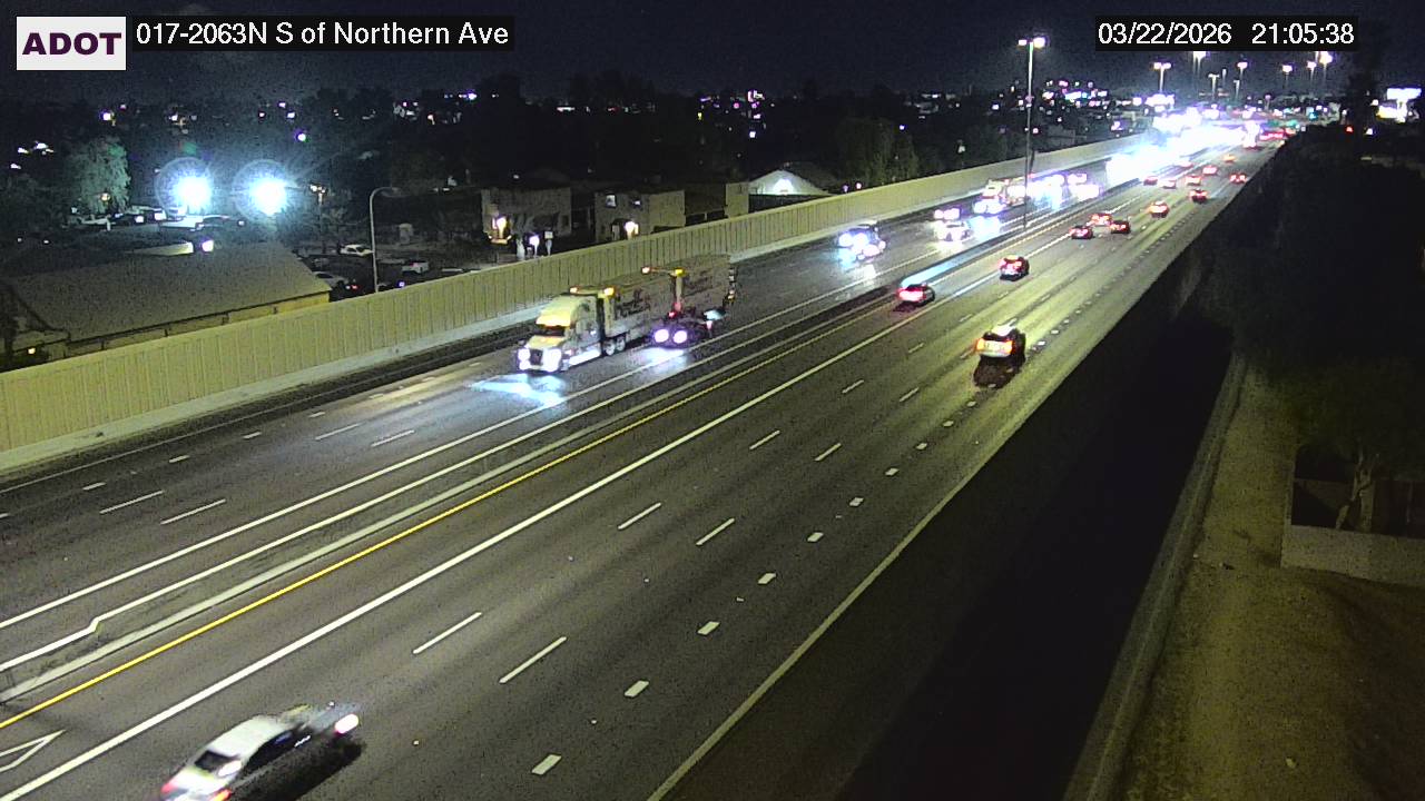 I-17 @S of Northern Ave live webcam