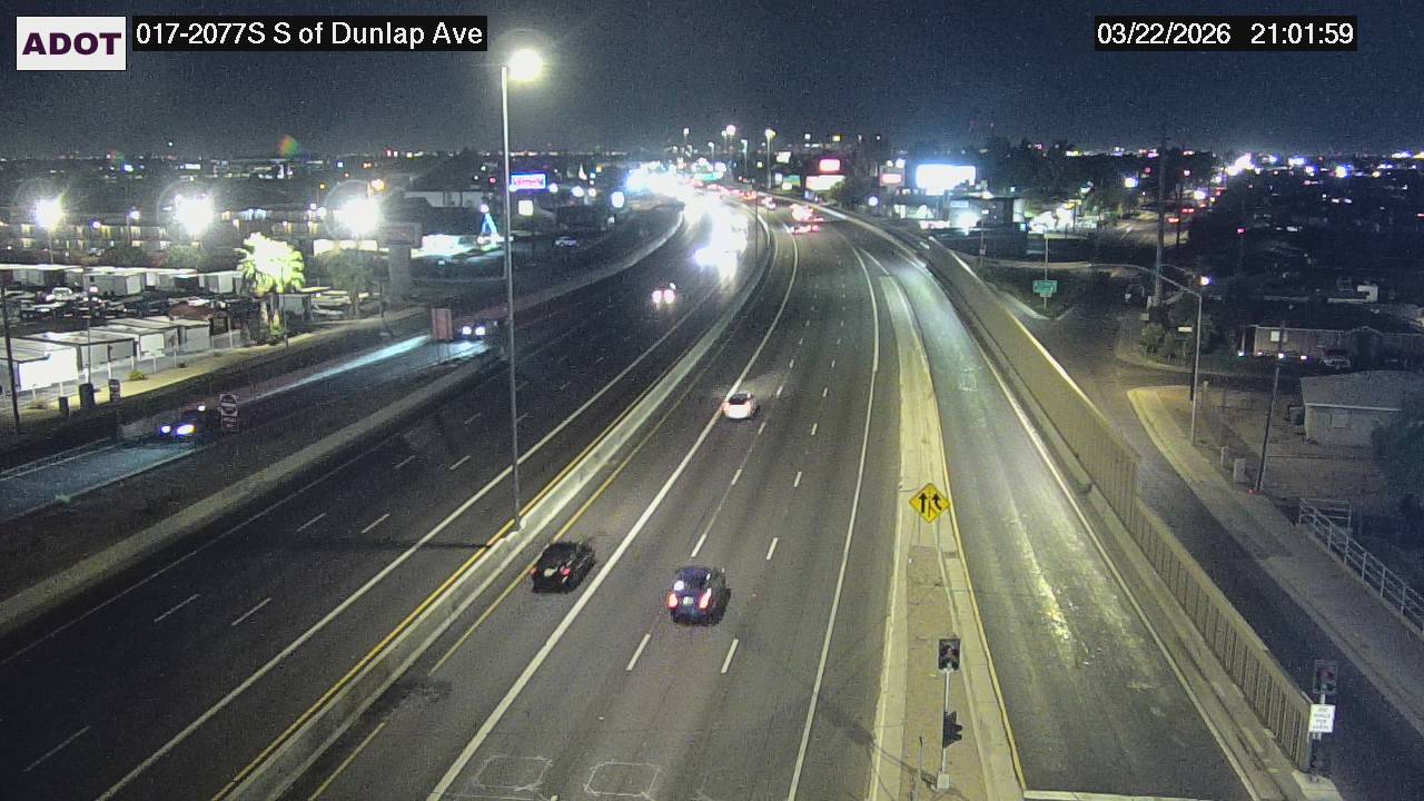 I-17 @S of Dunlap Ave live webcam