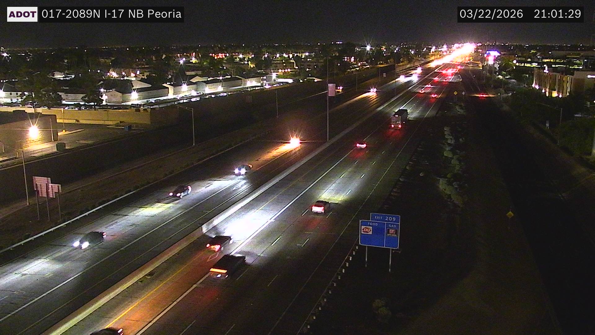 I-17 @Peoria Ave live webcam