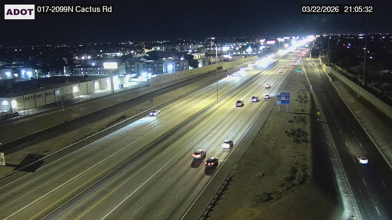 I-17 @Cactus Rd live webcam