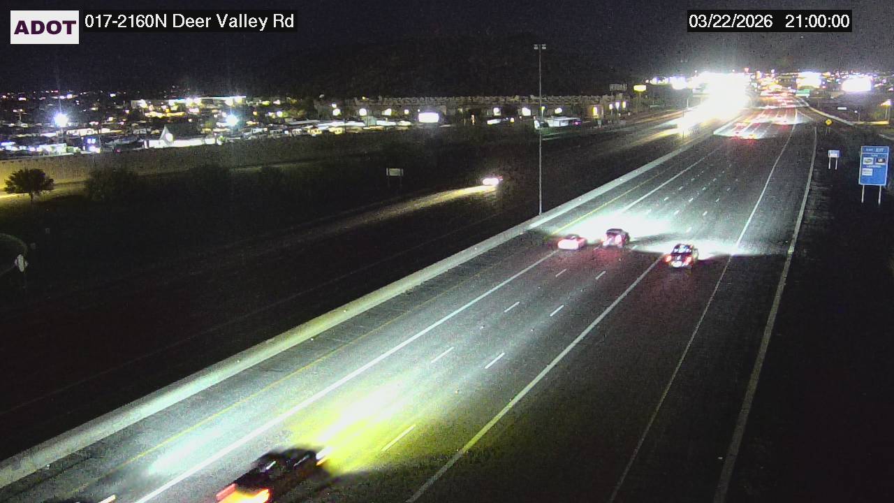 I-17 @Deer Valley Rd live webcam