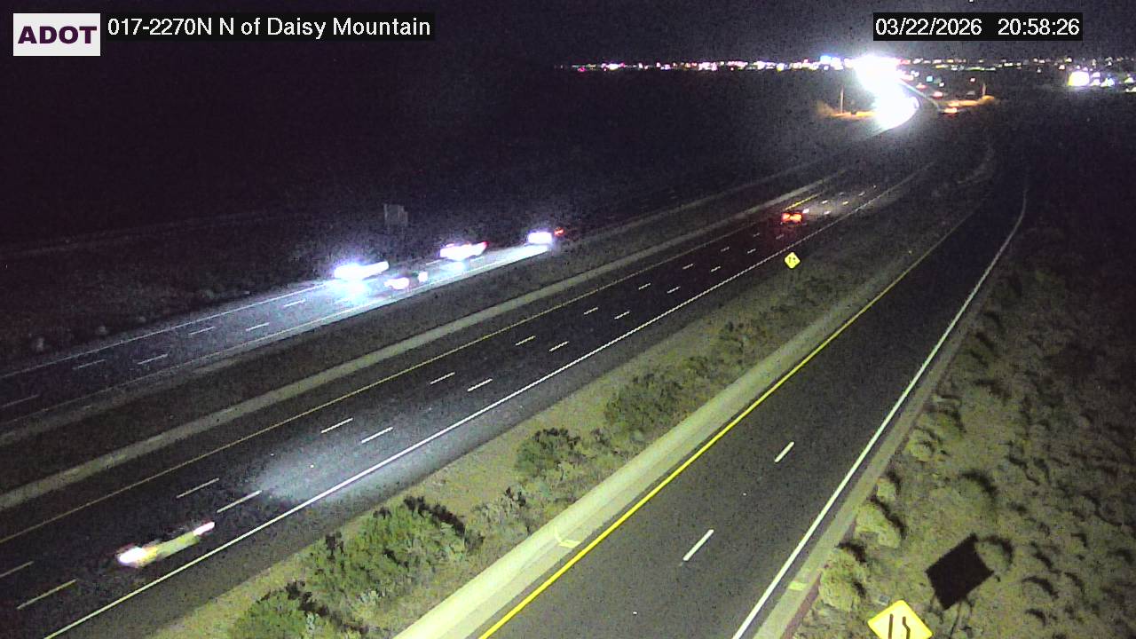 I-17 @N of Daisy Mountain live webcam