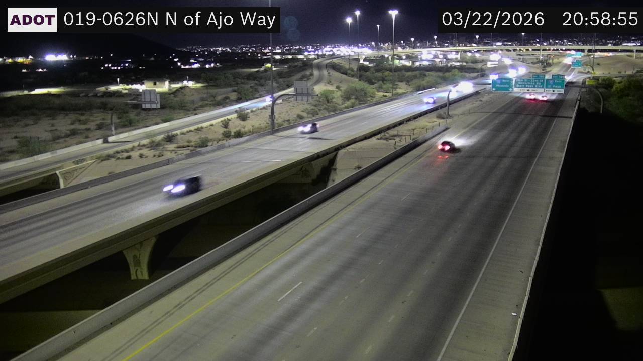 I-19 @N of Ajo Way live webcam