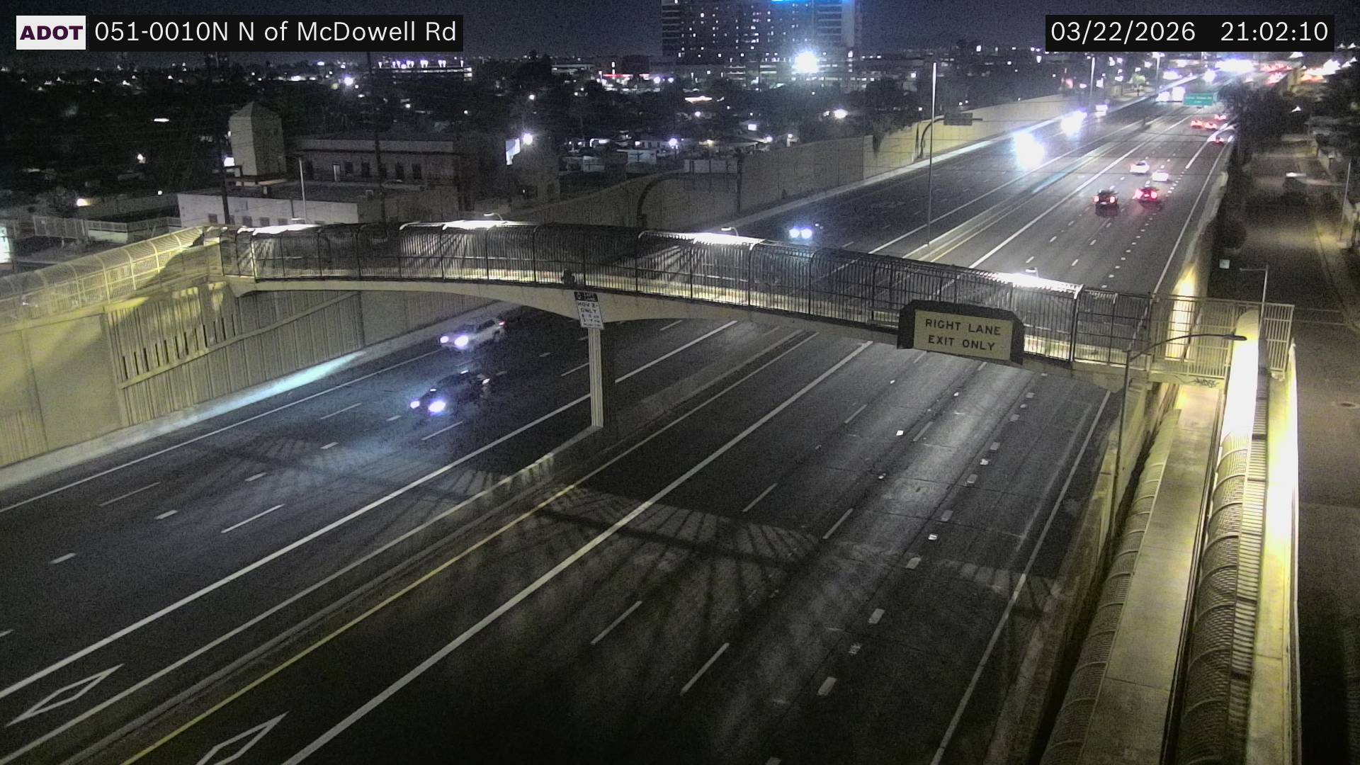 SR-51 @N of McDowell Rd live webcam