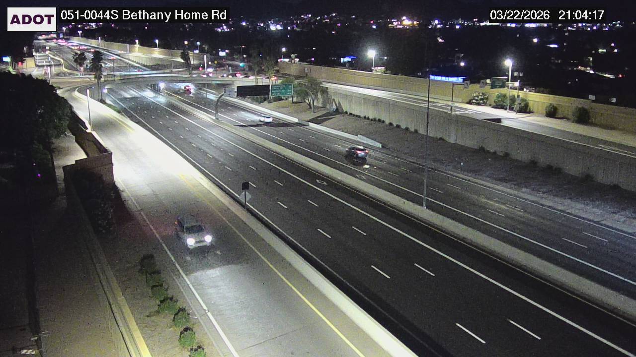 SR-51 @Bethany Home Rd live webcam