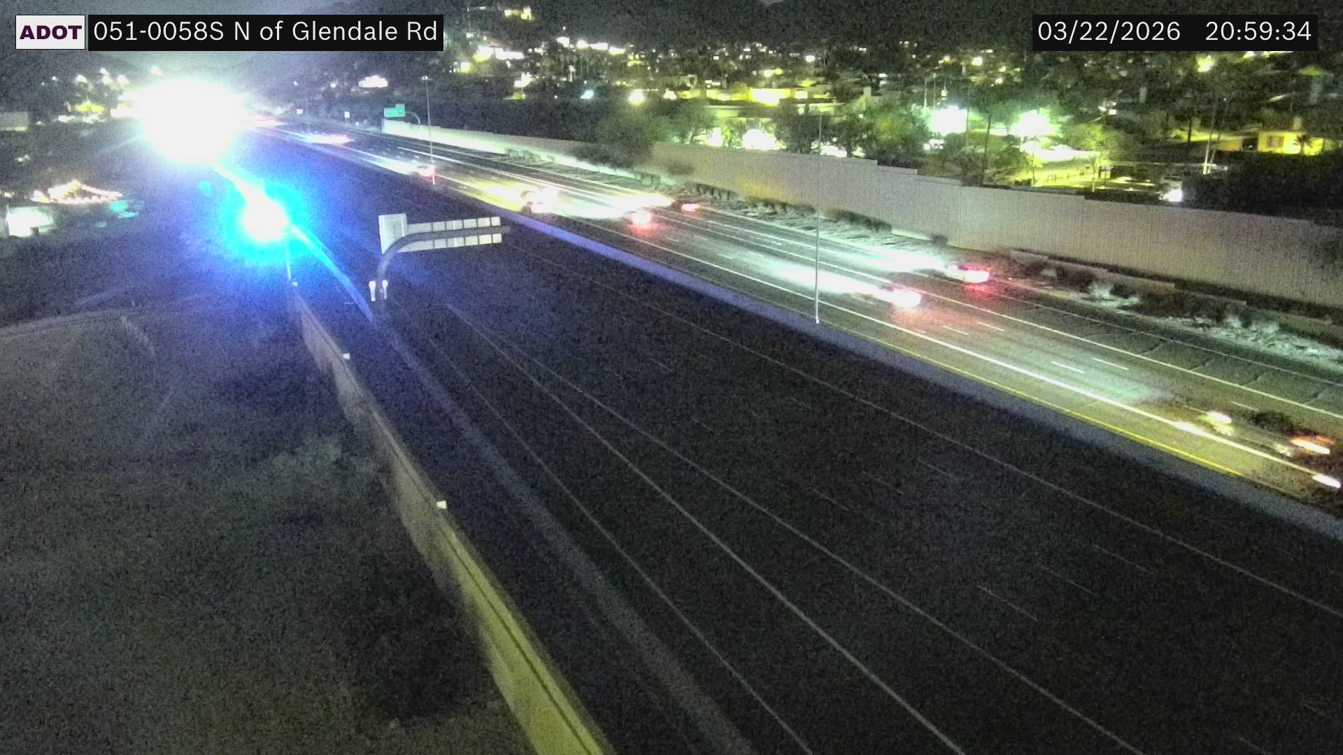 SR-51 @N of Glendale Rd live webcam