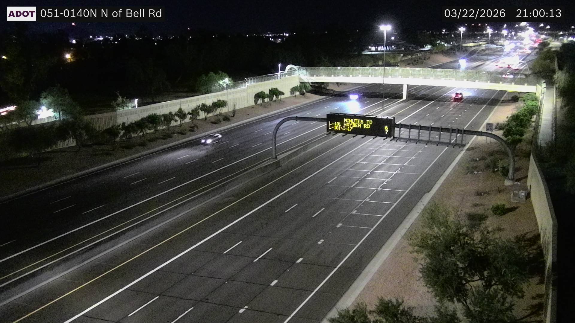 SR-51 @N of Bell Rd live webcam