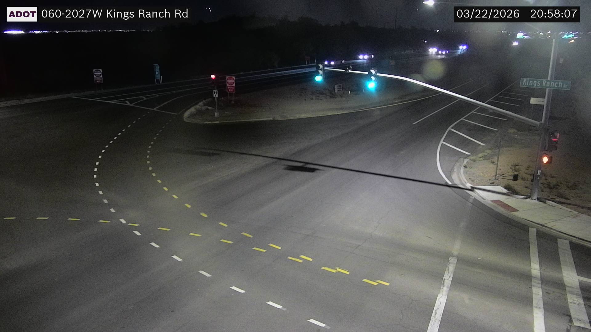 US-60 @Kings Ranch Rd live webcam
