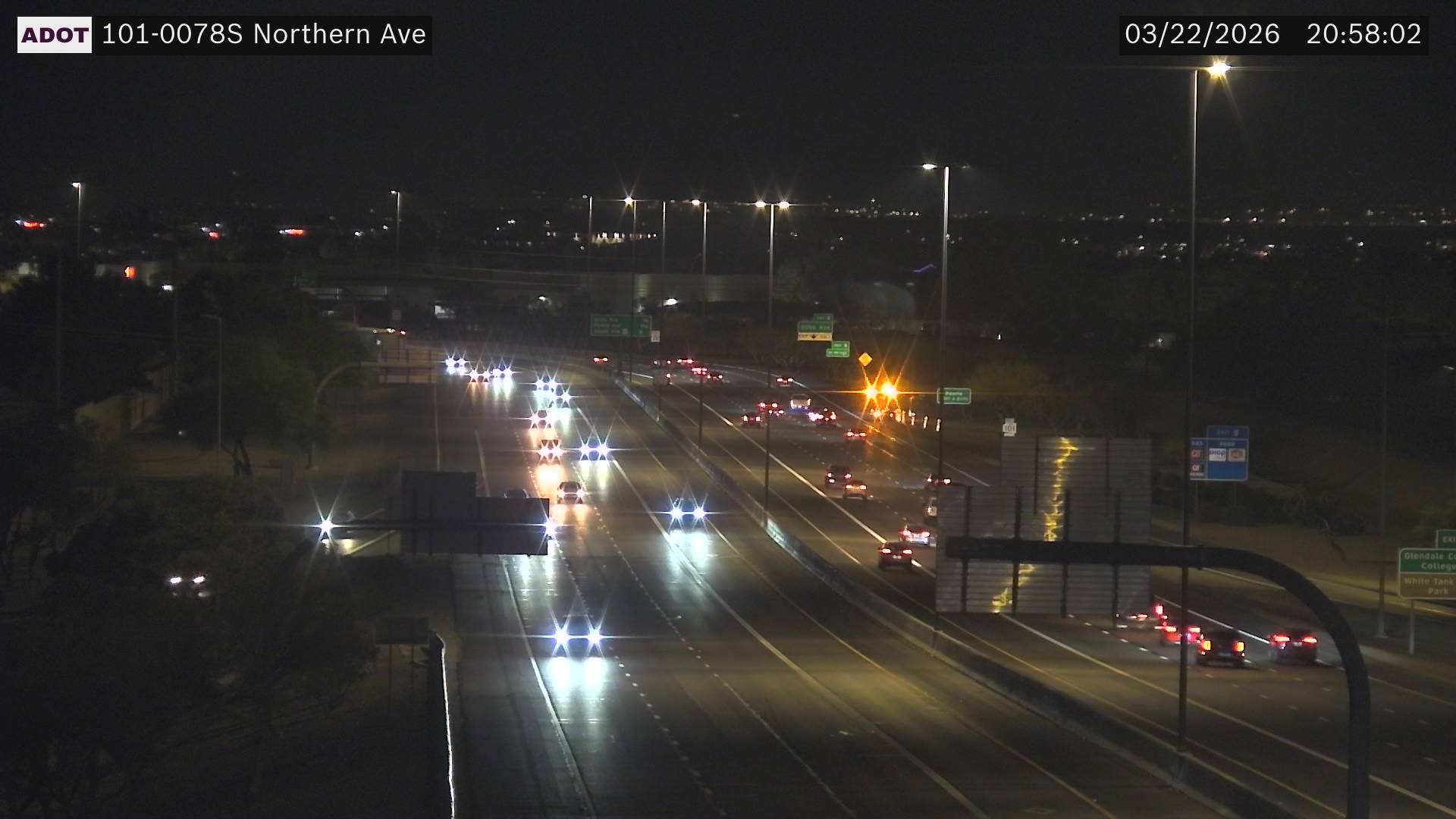 SR-101 @Northern Ave live webcam